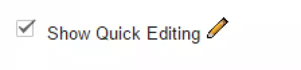 How To Change Blogger Quick Edit Icon